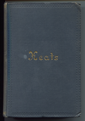 Keats book cover